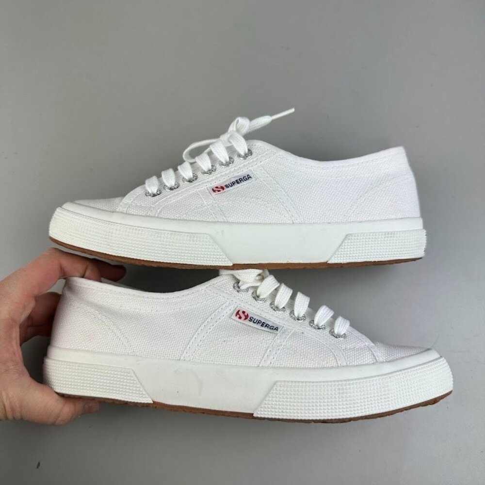 Superga 2750 Cotu Classic Sneaker in White - Picture 5 of 8